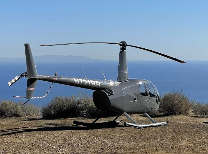 Los Angeles Romantic Helicopter Tour with Mountain Landing