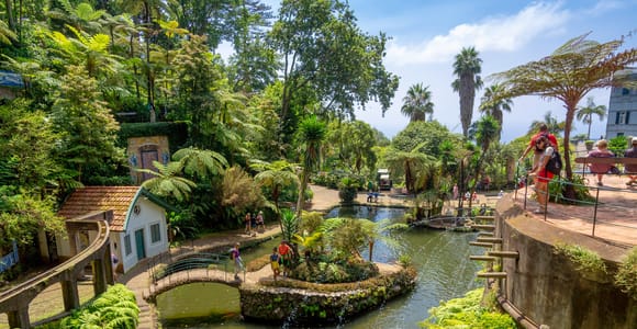 Funchal Monte Palace Tropical Gardens Old Town Tuk Tuk Tour