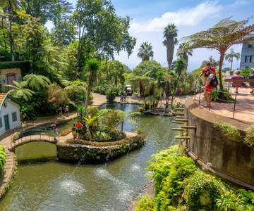 Funchal: Tuk Tuk-tur til Monte Palace Tropical Gardens