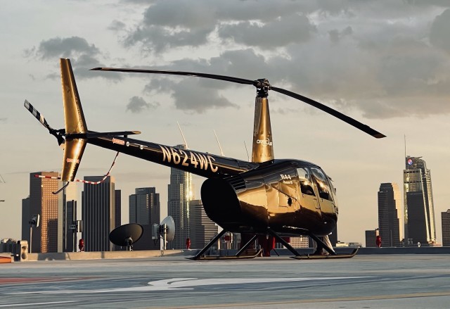 Visit Los Angeles Downtown Landing Helicopter Tour in California