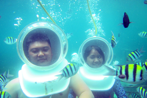 Bali: Sea Walker Under Water Experience Bali: Fish Sighseeing and Feeding Under Water Experience