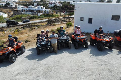 Self guided tour on atv/quad and explore mykonos,on wheels