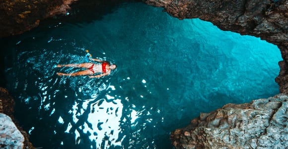 Kap Kamenjak: Kajaktour mit Höhlenerlebnis