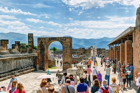 Sorrento: dagtrip naar Pompeii en Herculaneum, toegang en lunch