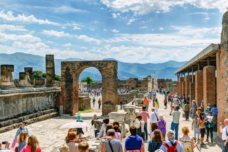 Sorrento: dagtrip naar Pompeii en Herculaneum, toegang en lunch