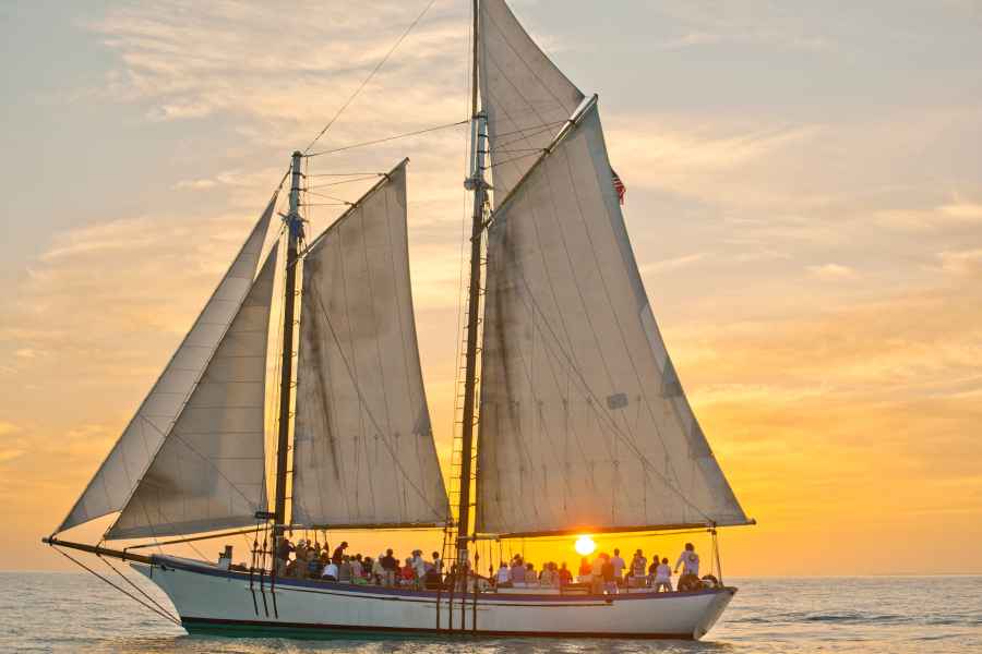 Key West: Windjammer Champagne Sunset Sail. Foto: GetYourGuide