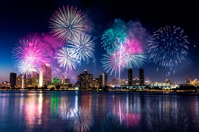 Oahu: Crucero de los Fuegos Artificiales del Viernes en Waikiki