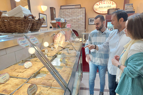 Classic Athens Food Tour with Local Drink & Market Visit Athens: Street Food Tour with Local Guide and 6 Tastings