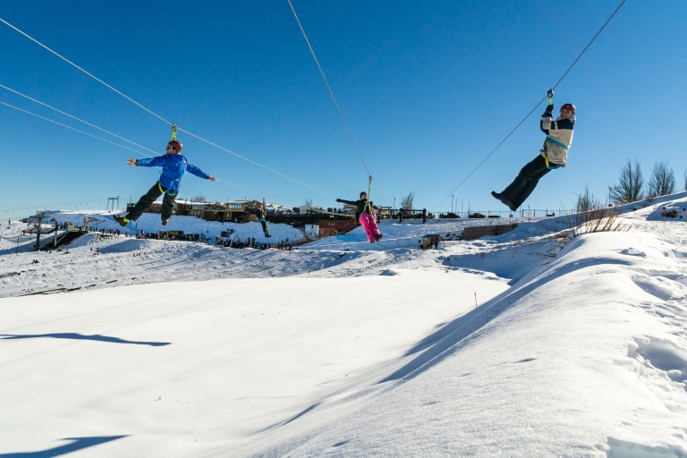 Vanuit Santiago: toegang tot Farellones Park Resort en skilessenVan Santiago: toegang tot Farellones Valle Nevado en skilessen