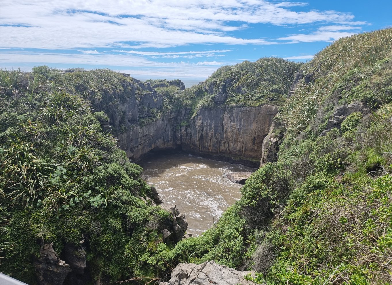 Fra Greymouth: Punakaiki Blowholes & Pancake Rocks Tour