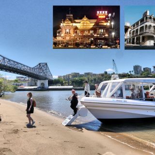 Fiume Brisbane: tour in barca di pub classici di mezza giornata