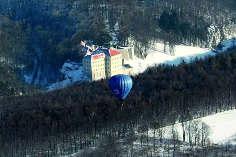 Krakau: heteluchtballonvlucht met champagneKrakau: Groepsvlucht met heteluchtballon met champagne