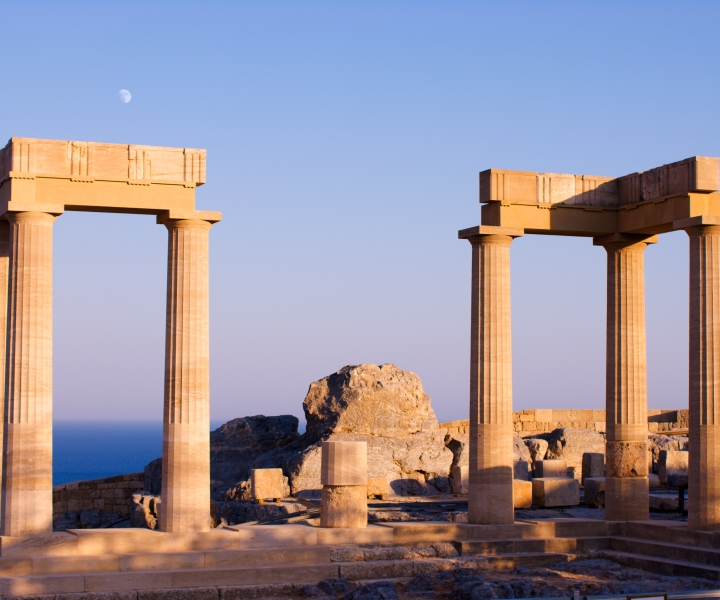 Rodi: biglietto d'ingresso regolare per l'antica Acropoli di Lindos