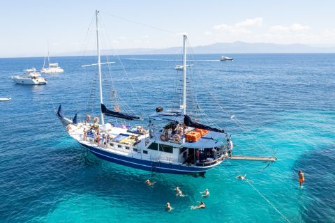 From Parga: Paxos and Antipaxos Cruise with Blue Caves