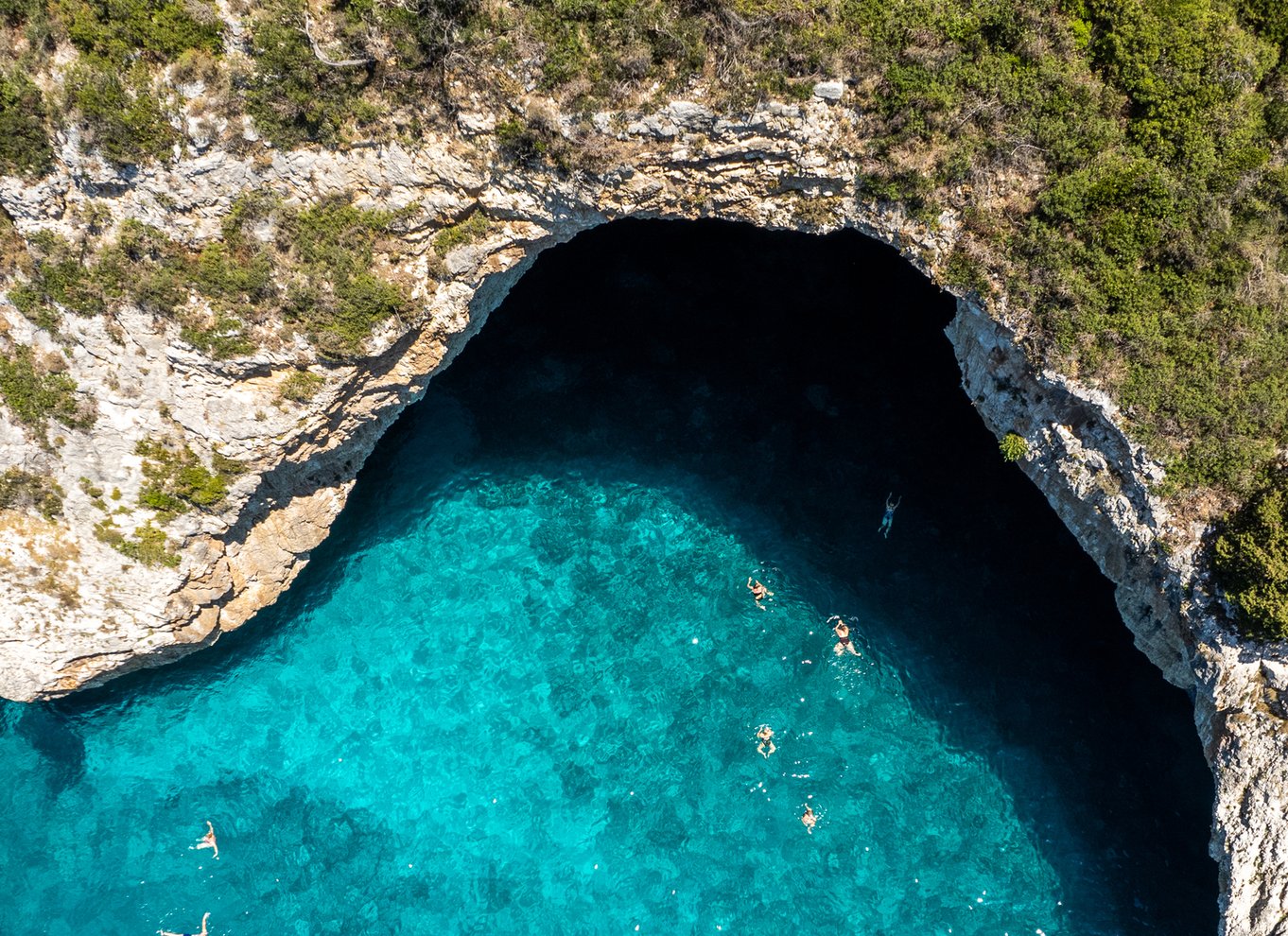 Fra Parga: Paxos og Antipaxos Cruise med Blå Grotter