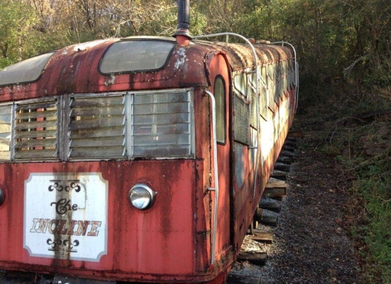 Chattanooga: Trolley-tur og togtur med afsporet vogn