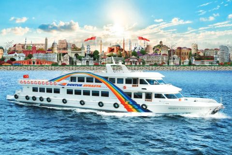 Istanbul: Bosporus-Bootsfahrt mit Audio-App