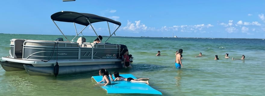 Clearwater : 4 heures de location de pontons privés avec capitaine