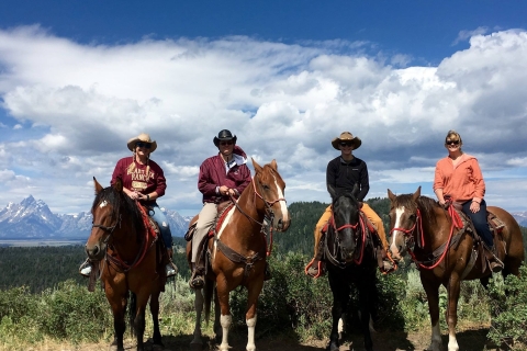 Jackson Hole: paardrijtocht Bridger-Teton National Forest2 uur durende rondleiding