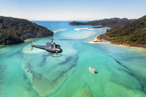 Abel Tasman National Park: Helicopter Flight with landing