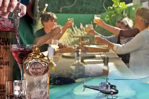 From Nelson: Helicopter Ride to Golden Bay Tequila Farm