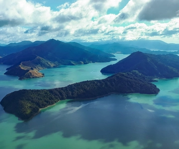 From Nelson: Marlborough Sounds Scenic Helicopter Flight