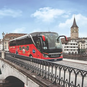 Zurich: City Bus Tour with Audio Guide and Lake Cruise