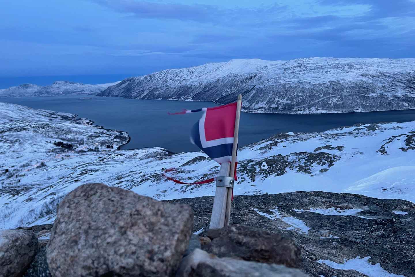 トロムソ：絶景とエコなスノーシュー体験