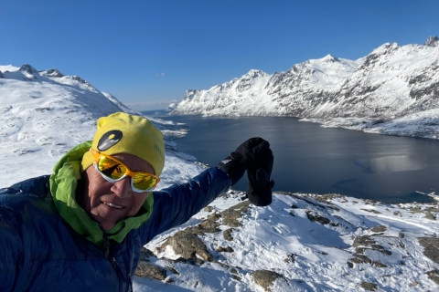 Tromsø: prachtige milieuvriendelijke sneeuwschoenwandeltochtTromso: schilderachtige en milieuvriendelijke sneeuwschoentocht