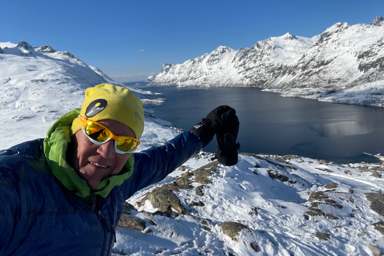 Tromsø: prachtige milieuvriendelijke sneeuwschoenwandeltochtTromso: schilderachtige en milieuvriendelijke sneeuwschoentocht