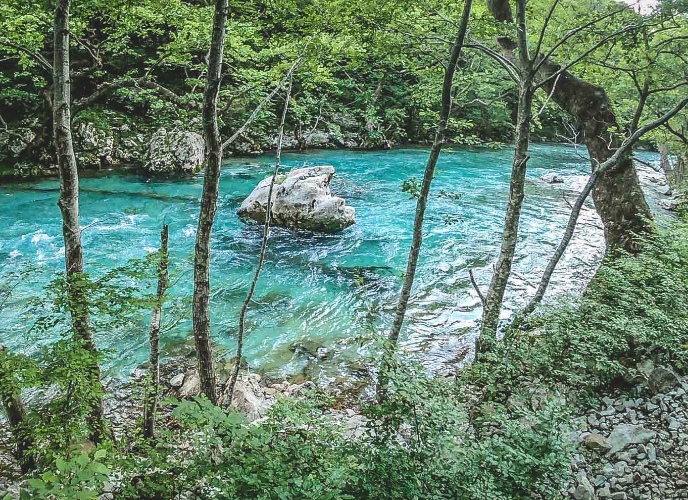 Epirus: Nem rafting-oplevelse på Voidomatis-floden
