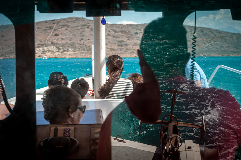 Heraklion: Spinalonga, Agios Nikolaos, Elounda & Plaka TourAbholung von Agia Pelagia, Lygaria und Fodele