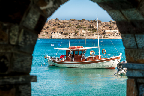 Kreta: Agios Nikolaos, Plaka en Spinalonga Eiland TourTour in het Engels en Duits