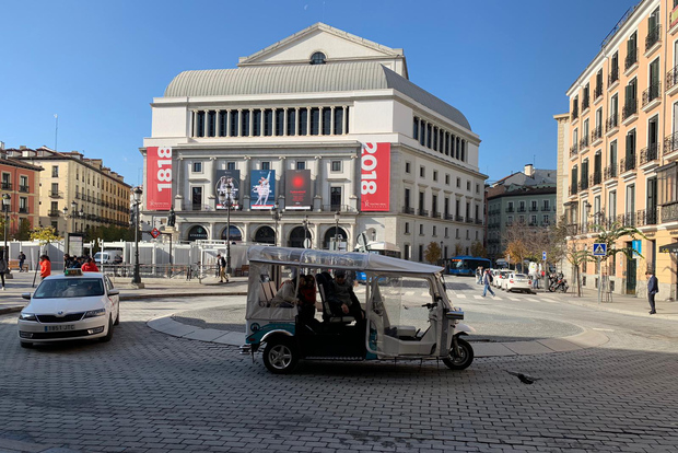 Madrid - stadens höjdpunkter Stadens höjdpunkter Tuk Tuk Tour
