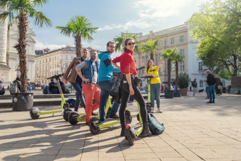 Vienne: visite guidée en Kick Bike ou E-Scooter avec un localVienne: visite guidée en scooter électrique avec un local