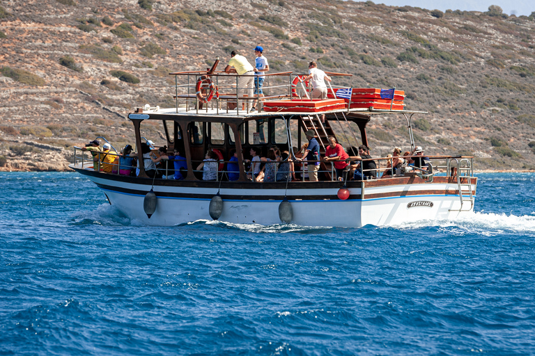 Heraklion: Spinalonga, Agios Nikolaos, Elounda & Plaka TourAbholung von Agia Pelagia, Lygaria und Fodele