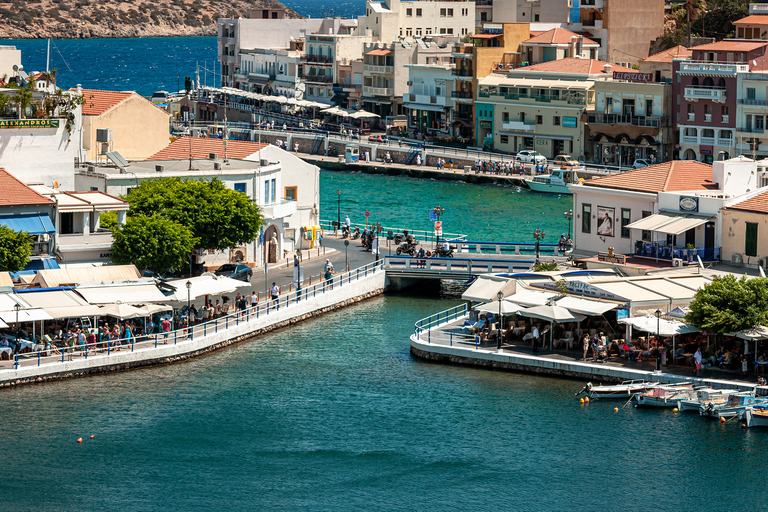 Heraklion: Spinalonga, Agios Nikolaos, Elounda & Plaka TourAbholung von Agia Pelagia, Lygaria und Fodele