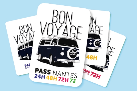 Nantes City Card Pass: 24/48/72 Hours/7 Days Full Access 48 Hour Nantes City Card