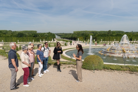 Visite d'une demi-journée du château et des jardins de Versailles depuis VersaillesJours réguliers (spectacles de jardin ne fonctionnent pas)