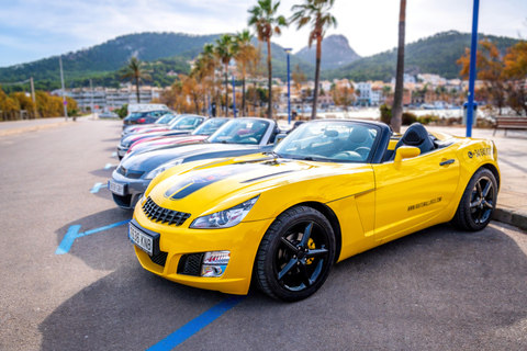 Santa Ponsa: Cabrio Sports Car Guided Tour