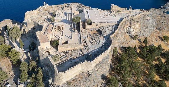 Rhodes: Acropolis of Lindos Entry Ticket with Audio Guide