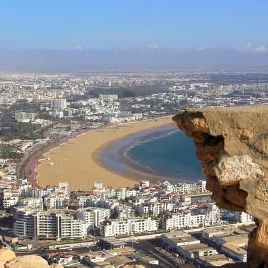 Agadir oder Taghazout Besichtigung der alten Stadt mit großem Markt
