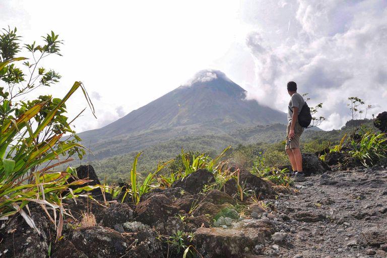 La Fortuna: hangende bruggen, Arenal-vulkaan en watervallen