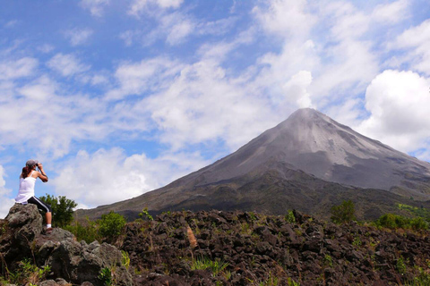 La Fortuna: hangende bruggen, Arenal-vulkaan en watervallen