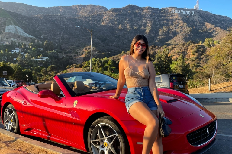 Los Ángeles: tour privado de conducción o paseo en FerrariTour de 75 minutos