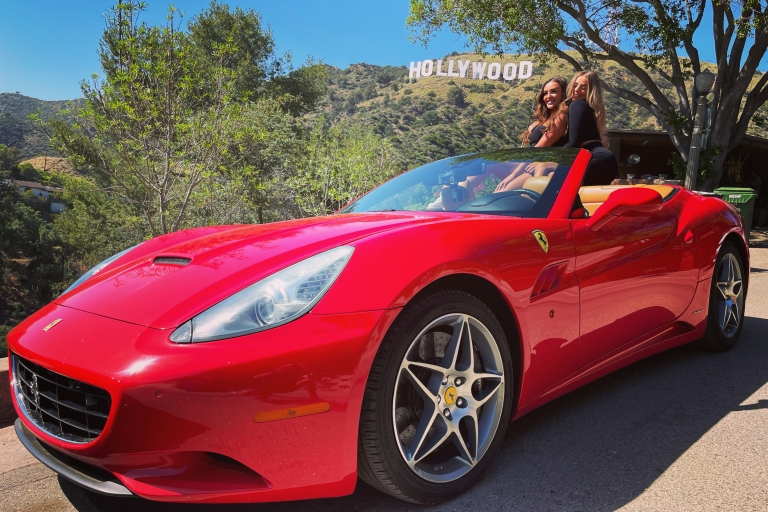 Los Angeles: privé Ferrari Drive of Ride Tour30 minuten durende rondleiding