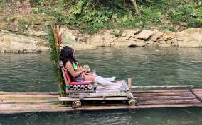 Montego Bay: River Rafting and Limestone Foot Massage