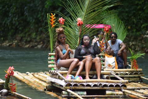 Montego Bay: rafting en el río y masaje de pies con piedra caliza