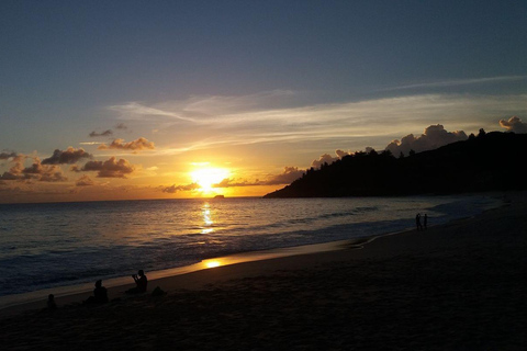 Mahe: tour privado al atardecer con traslado