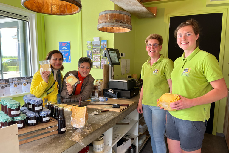 Depuis Amsterdam : excursion d'une journée au Gouda, aux sorcières et au fromage en voiture